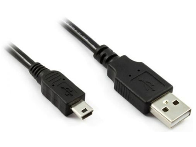 

Аксессуар GCR Mini USB 2.0 AM - Mini 5pin 5m Black GCR-UM2M5P-BB2S-5.0m, GCR-UM2M5P-BB2S-5.0m