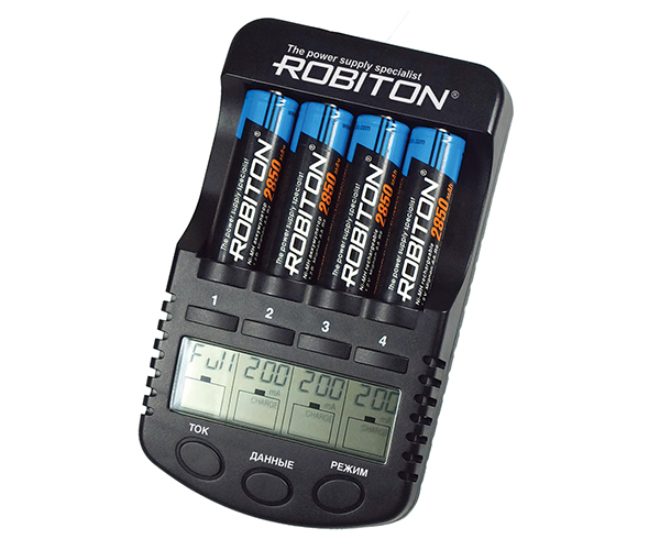 Зарядное устройство Robiton ProCharger1000 robiton тестер robiton bt1 black