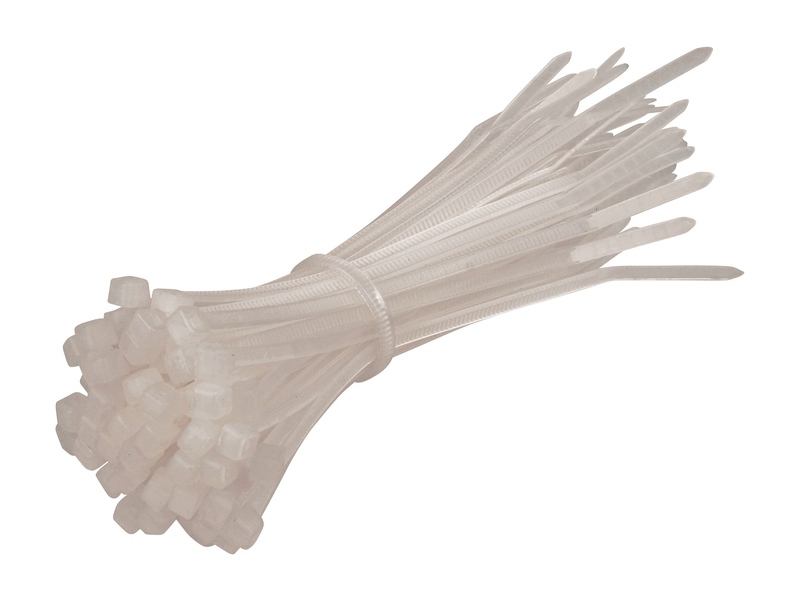 Стяжки нейлоновые ExeGate CV-250W 250mm (100шт) White 253854 100шт ассорти самоблокирующиеся нейлоновые кабельные стяжки пластиковые провода обертывание zip ties