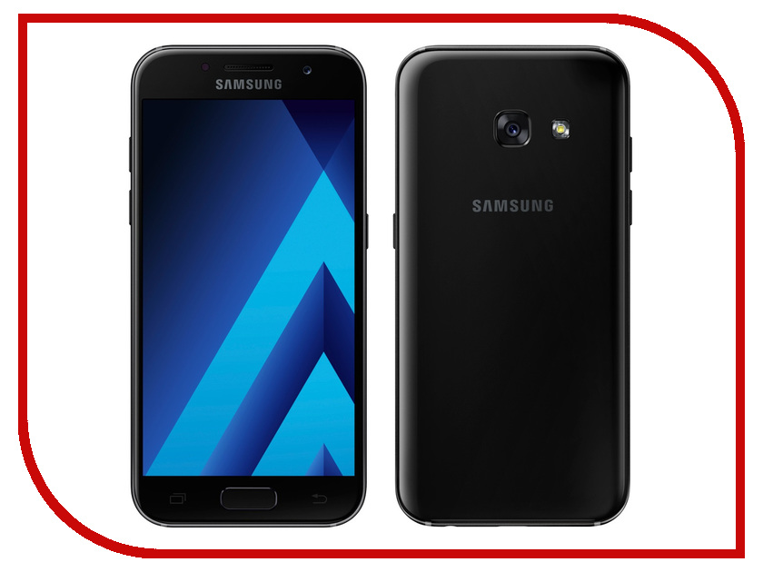фото Сотовый телефон Samsung SM-A320F Galaxy A3 (2017) Black