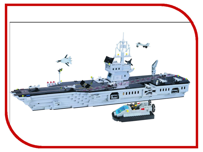 

Конструктор Enlighten Brick Полиция 113 Авианосец Г13596