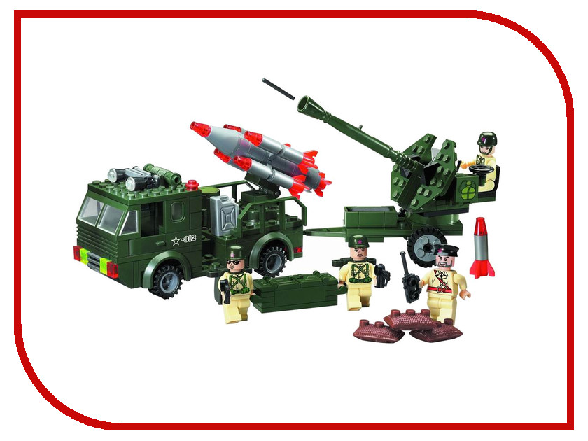 

Конструктор Enlighten Brick CombatZones 812 Военная техника Г38901