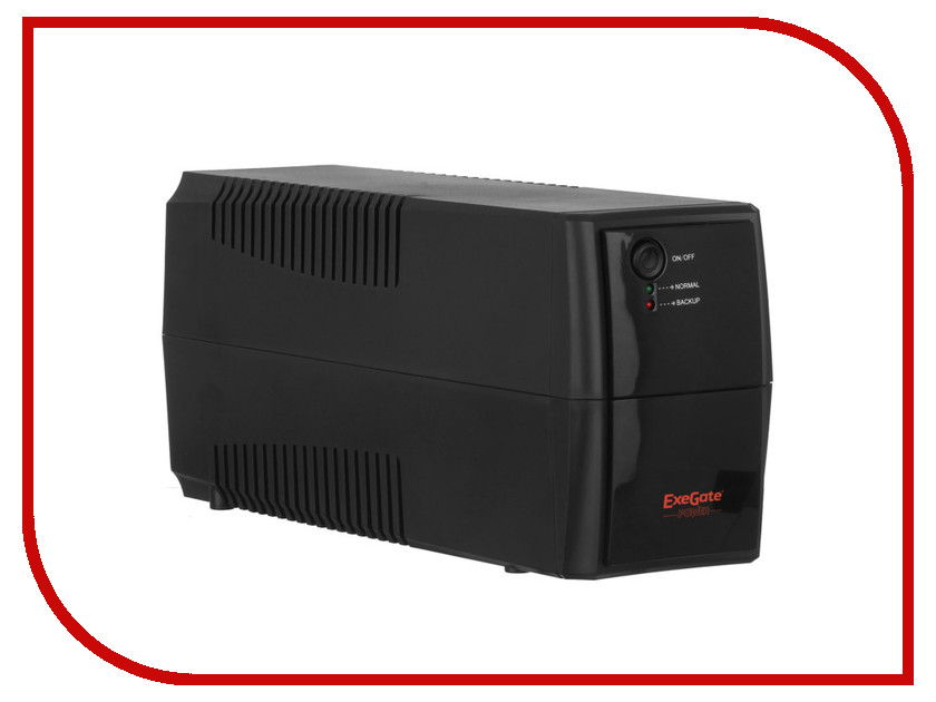 

Источник бесперебойного питания ExeGate Power Back BNB-400 400VA Black 244541, Power Back BNB-400 244541