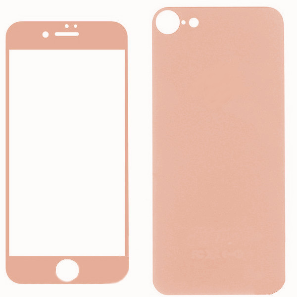 

Защитное стекло Krutoff Front & Back для APPLE iPhone 7 Shiny Rose Gold 21768, 21768