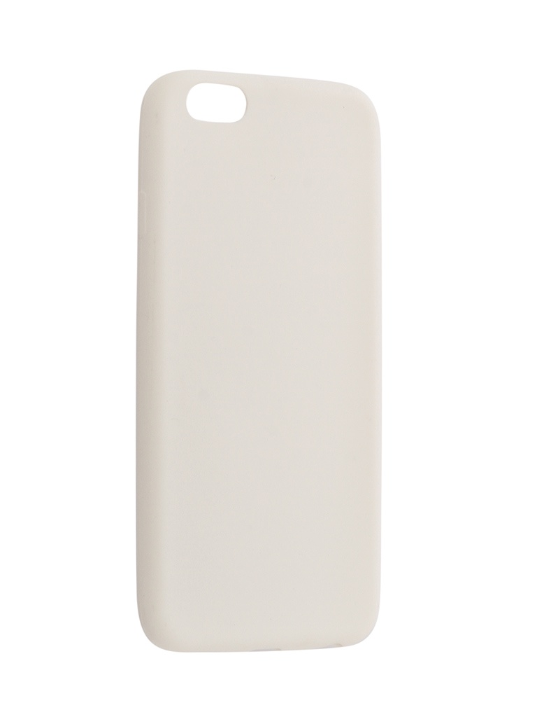 

Чехол Krutoff для APPLE iPhone 6 / 6S Silicone White 10760, 10760