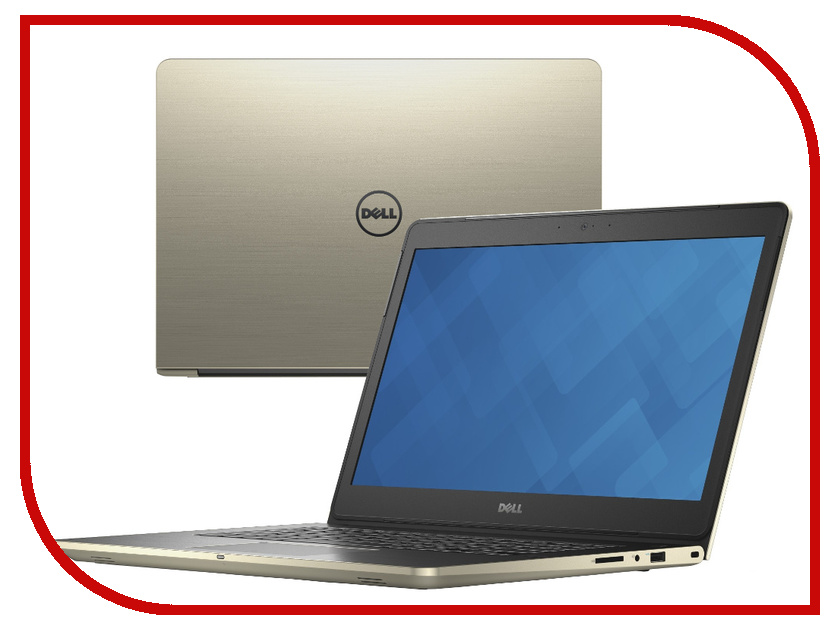 фото Ноутбук Dell Vostro 5459 5459-0601 (Intel Core i3-6100U 2.3 GHz/4096Mb/500Gb/No ODD/nVidia GeForce 930M 2048Mb/Wi-Fi/Bluetooth/Cam/14.0/1366x768/Windows 10 64-bit)