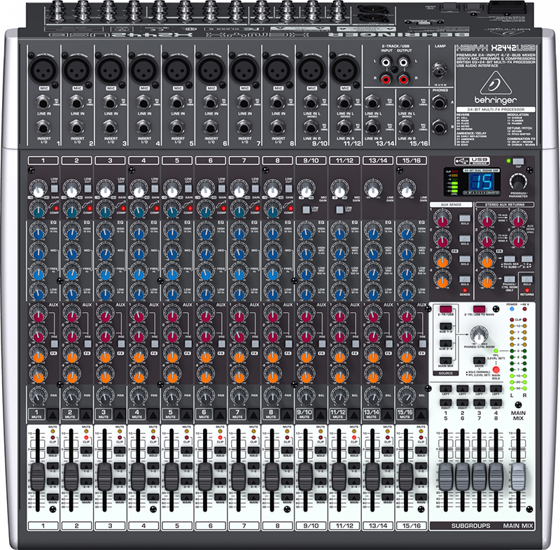 

Пульт Behringer X2442USB, X2442USB