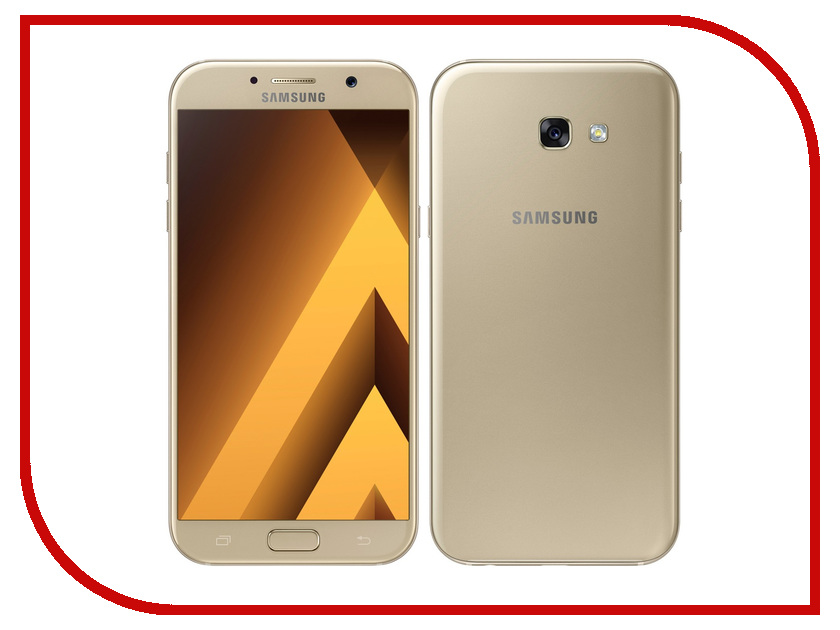 фото Сотовый телефон Samsung SM-A720F Galaxy A7 (2017) Gold