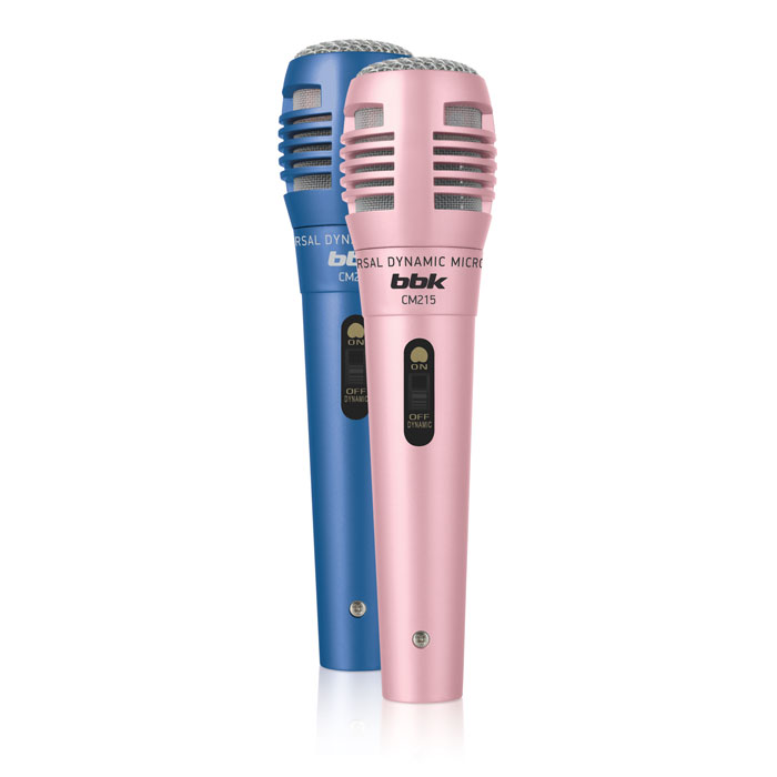 фото Микрофон BBK CM215 Blue/Pink