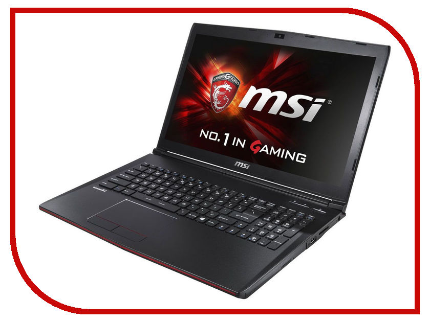 фото Ноутбук MSI GP62 7QF-1692 9S7-16J522-1692 (Intel Core i5-7300HQ 2.5 GHz/8192Mb/1000Gb/DVD-RW/nVidia GeForce GTX 960M 2048Mb/Wi-Fi/Bluetooth/Cam/15.6/1920x1080/Windows 10 64-bit)