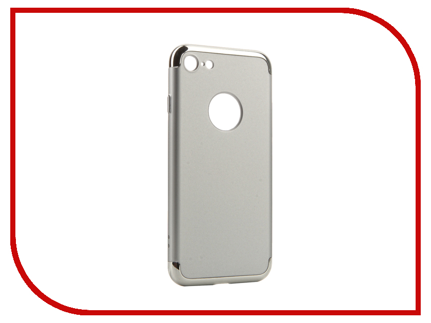 фото Аксессуар Чехол iBox Element для APPLE iPhone 7 Silver-Silver frame