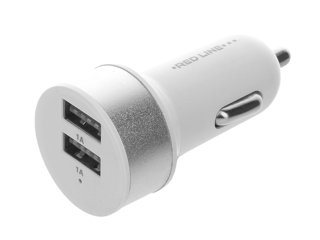 

Зарядное устройство Red Line C19 2xUSB 1A Silver УТ000010414, C19