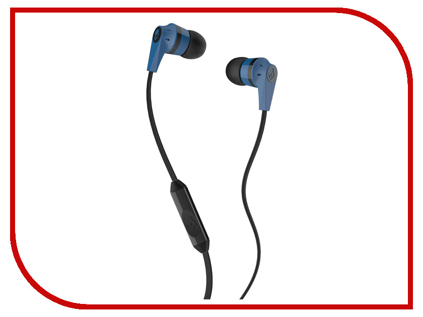 

Skullcandy Ink D 2.0 In-Ear W/Mic Blue-Black S2IKDY-101, S2IKDY-101