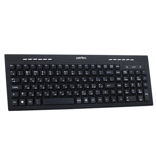 

Клавиатура Perfeo Medium Multimedia PF-8805 Black, Medium Multimedia
