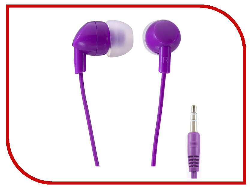 фото Наушники Perfeo Ipod Purple PF-IPD-PRP