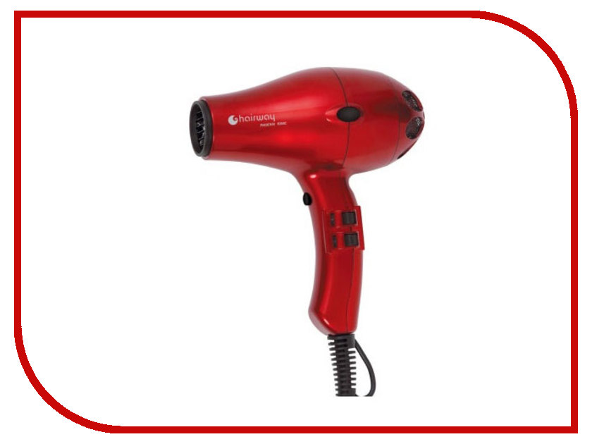 

Фен HairWay Phoenix Ionic Compact Red 03048