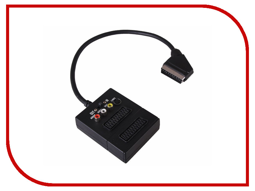 

Аксессуар Rexant SCART - 2xSCART + 3RCA + S-Video 17-1058
