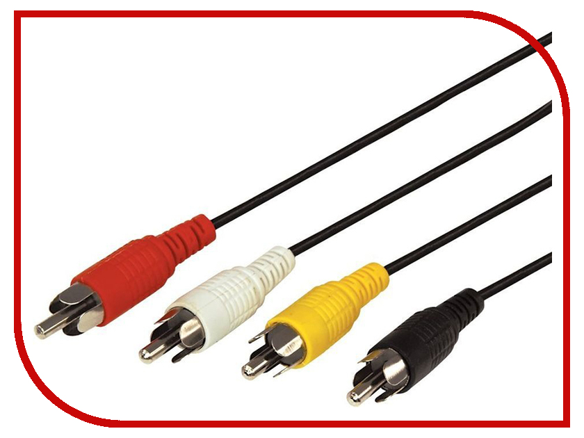 

Аксессуар Rexant 4RCA - 4RCA 5m 17-0305