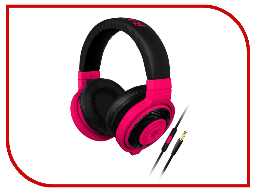 фото Гарнитура Razer Kraken Mobile Neon Red RZ04-01400300-R3M1