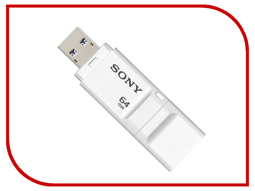 фото USB Flash Drive 64Gb - Sony X-Series USB 3.1 USM64X/W