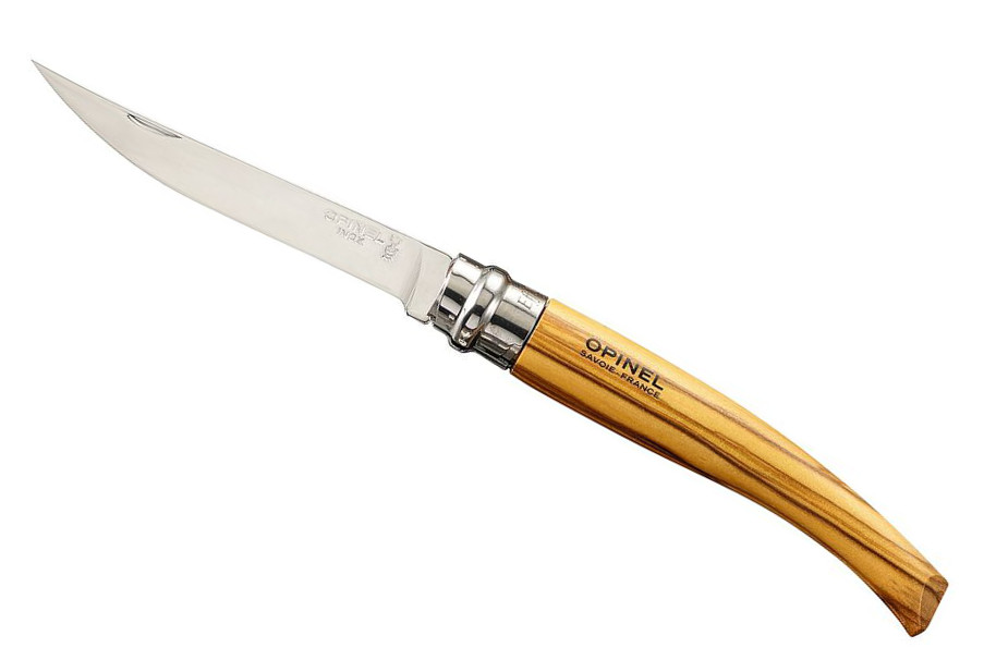 

Нож Opinel Slim №10 Oliva 000645 - длина лезвия 100мм, Slim №10