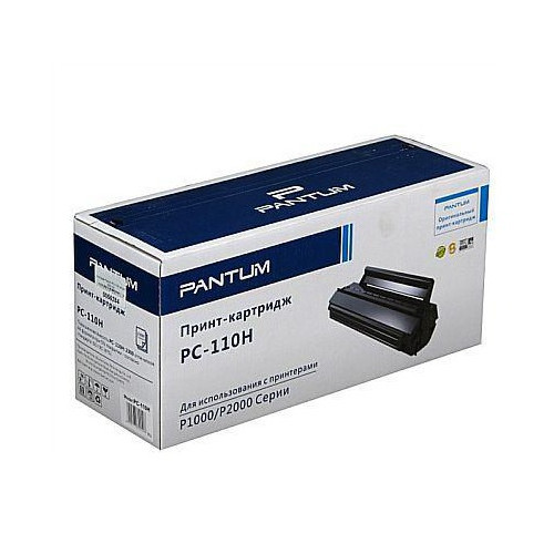 

Картридж Pantum PC-110H Black для P2000/P2050 2300стр, PC-110H