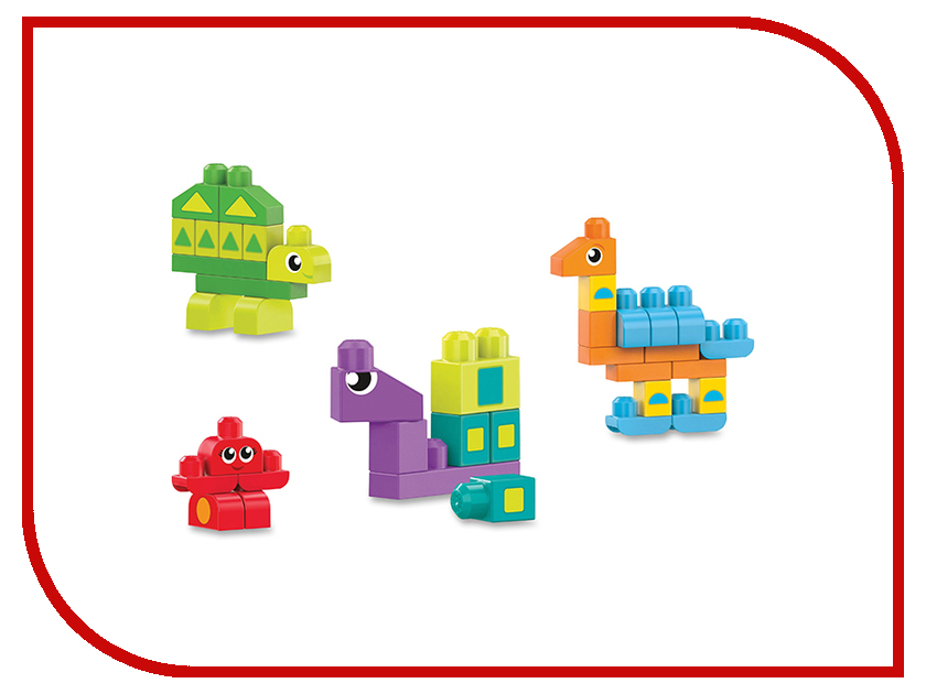 

Конструктор Mattel Mega Bloks Разные формы DXH34