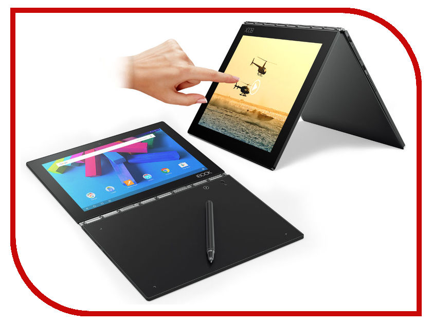 фото Планшет Lenovo Yoga Book YB1-X90L ZA0W0172RU (Intel Atom x5-Z8550 1.44 GHz/4096Mb/64Gb/LTE/3G/Wi-Fi/Cam/10.1/1920x1200/Android)