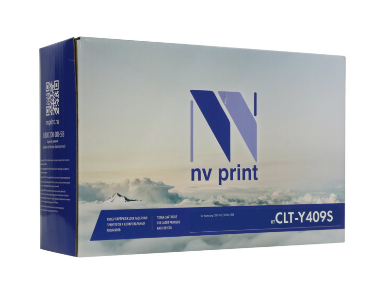 фото Картридж nv print (схожий с samsung clt-c409s) cyan для clp-310/310n/315 1000k