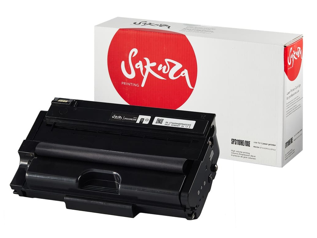 Картридж Sakura SASP311UHE/UXE Black картридж sakura cc364x для принтеров hp black совместимый