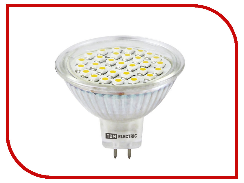

Лампочка TDM-Electric MR16 GU5.3 SMD 3W 220V 4000K SQ0340-0021