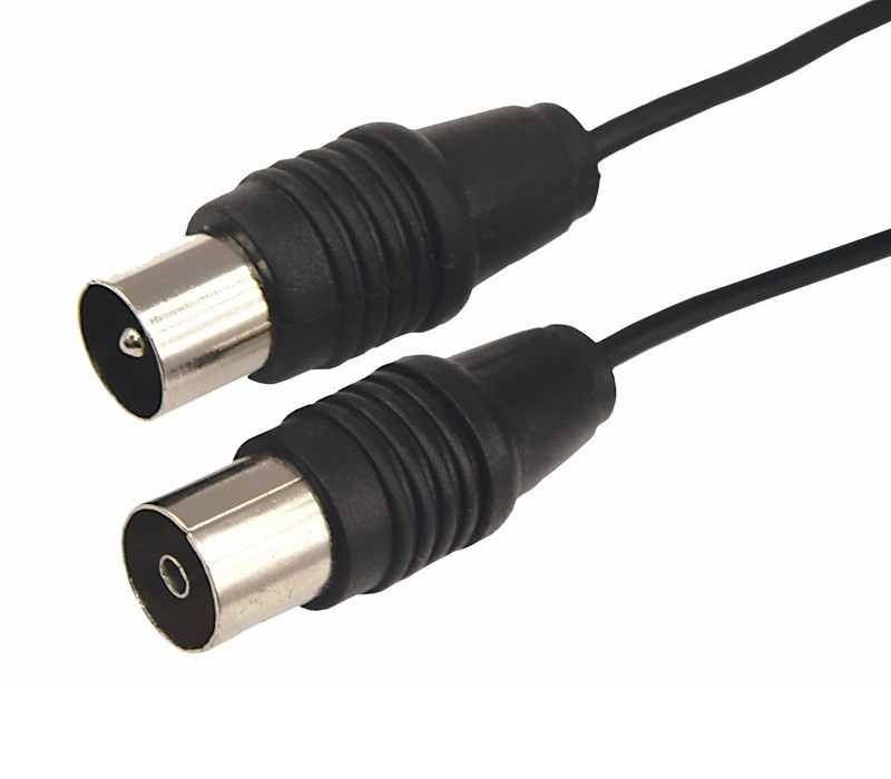 

Шнур Rexant Plug TV - Jack TV 1.5m 17-5011, 17-5011