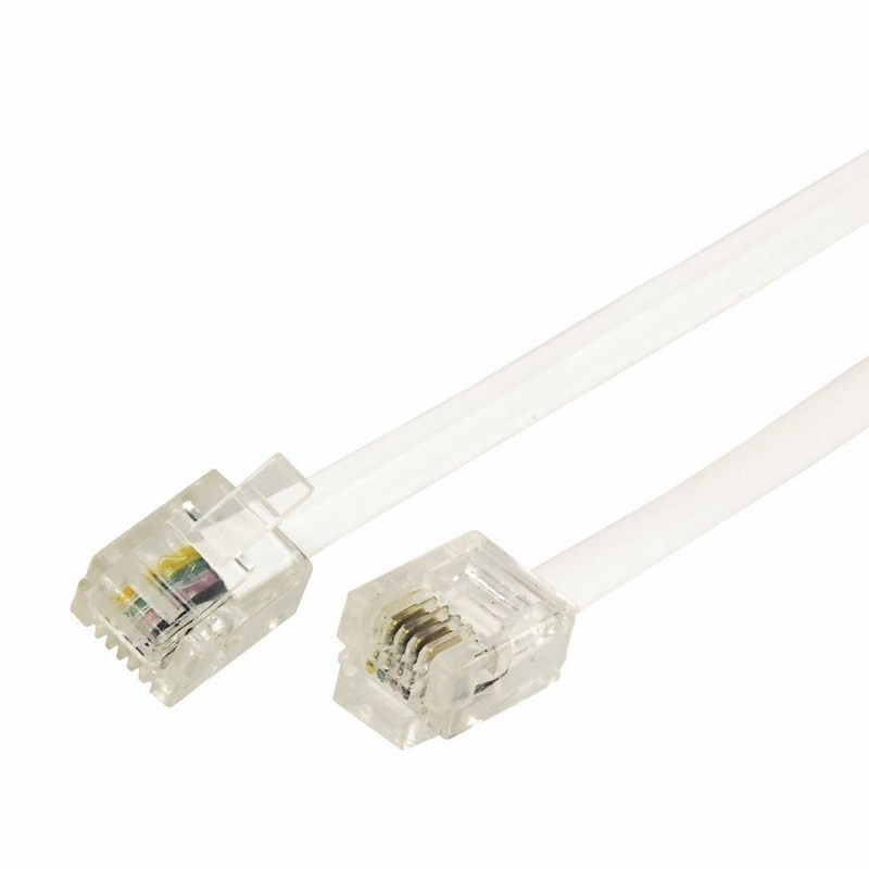Сетевой кабель Rexant RJ-11 6P4C 20m White 18-3201 сетевой кабель rexant rj 11 6p4c 10m white 18 3101