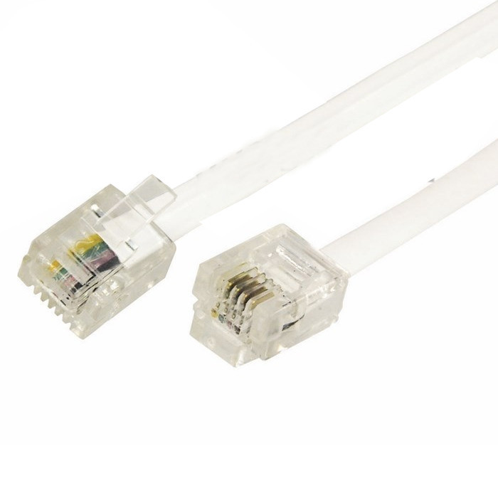 Сетевой кабель Rexant RJ-11 6P4C 5m White 18-3051 сетевой кабель rexant rj 11 6p4c 10m white 18 3101