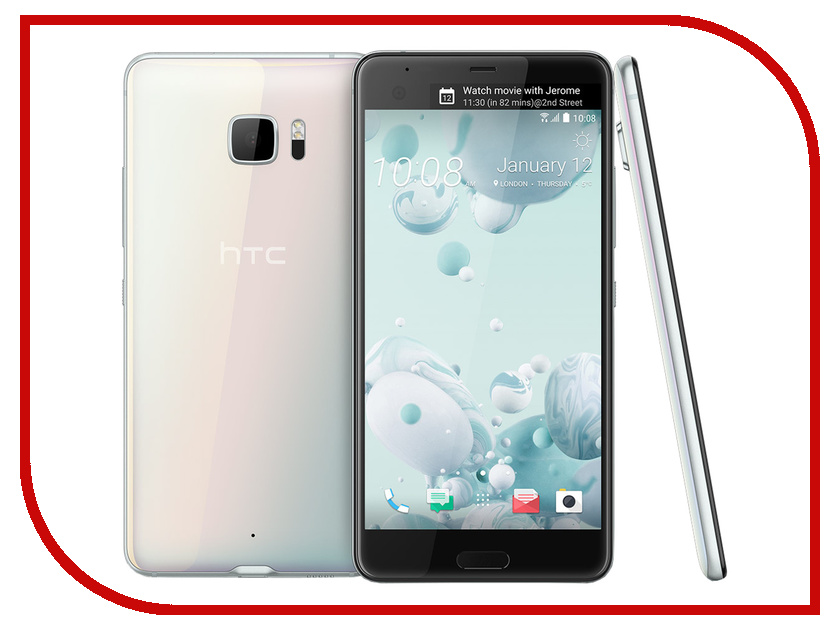фото Сотовый телефон HTC U Ultra 64Gb Ice White