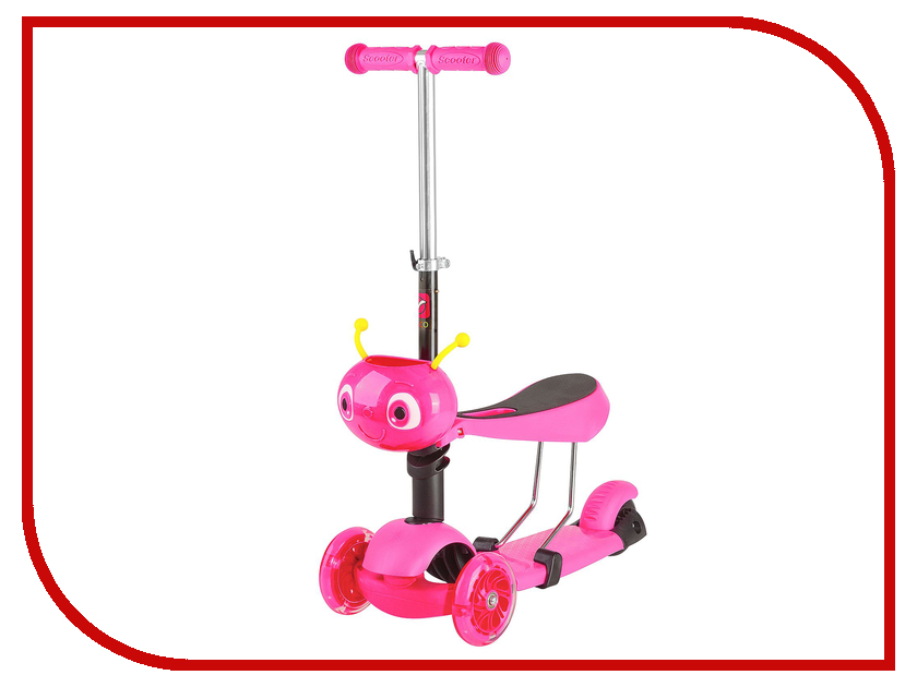 

Самокат Novatrack Disco-Kids Pink 120S.DISCOKIDS.PN7