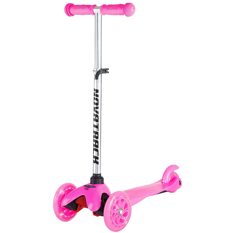 

Самокат Novatrack Disco-Kids Pink 120H.DISCOKIDS.PN7, Disco-Kids