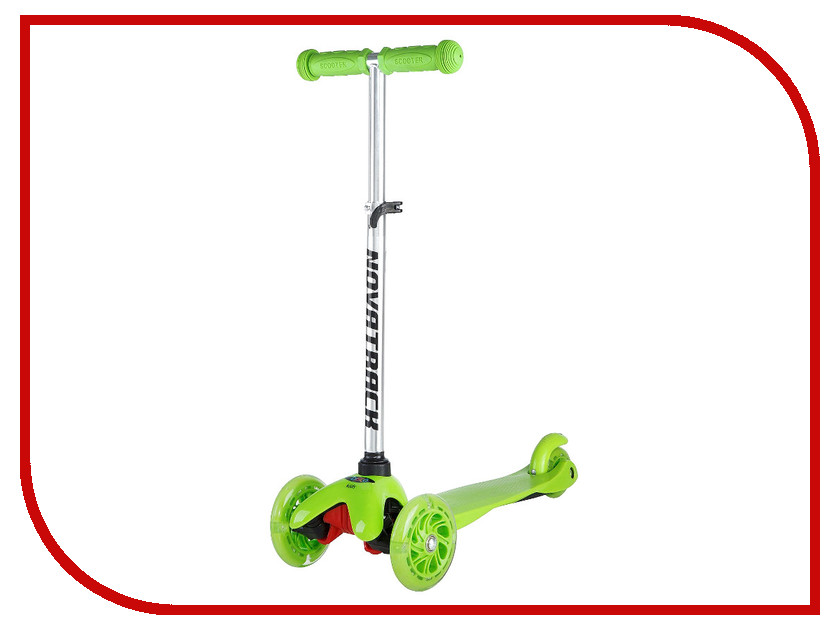 

Самокат Novatrack Disco-Kids Green 120H.DISCOKIDS.GN7, Disco-Kids