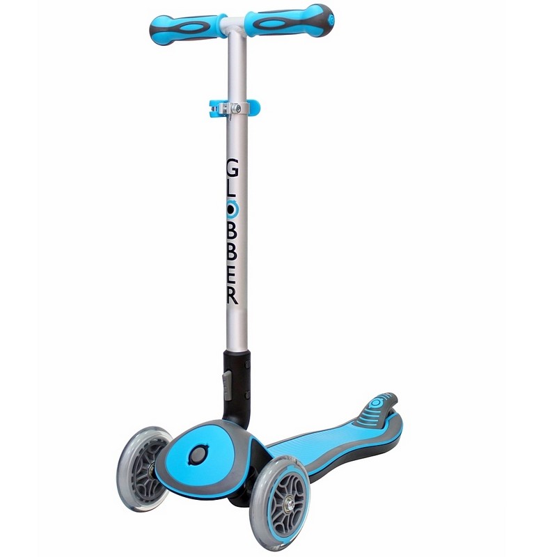 

Самокат Y-Scoo Globber Elite S My Free Fold up Sky Blue, Globber Elite S My Free Fold up