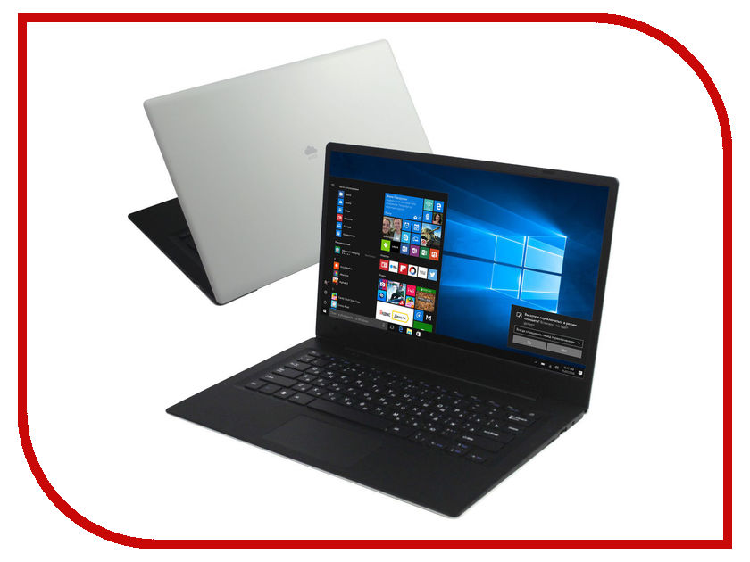 фото Ноутбук KREZ Cloudbook N1402W (Intel Atom x5-Z8350 1.44 GHz/2048Mb/32Gb/No ODD/Intel HD Graphics/Wi-Fi/Bluetooth/Cam/14.0/1366x768/Windows 10)
