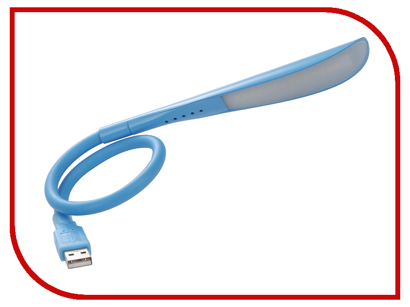 фото Лампа Эврика Светильник USB Blue 97834