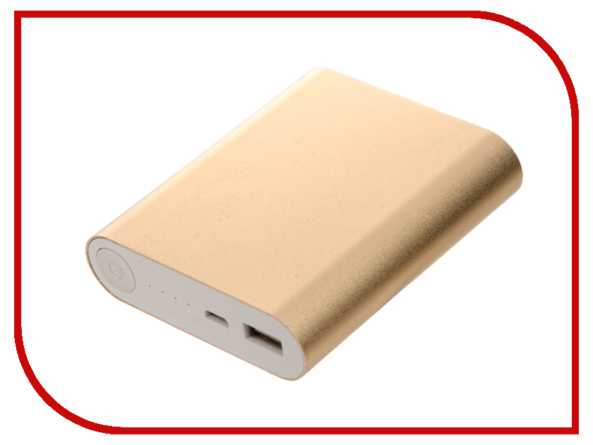 фото Аккумулятор Aksberry S-10400M 10400mAh Gold