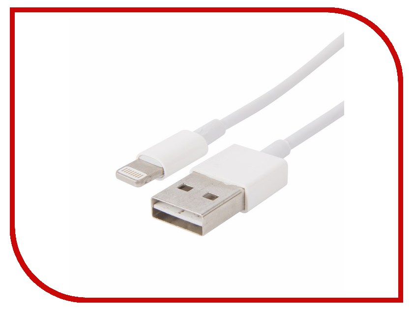 фото Аксессуар Rexant USB для iPhone 5 / 5S / 5C / 6 / 6+ White 18-0121