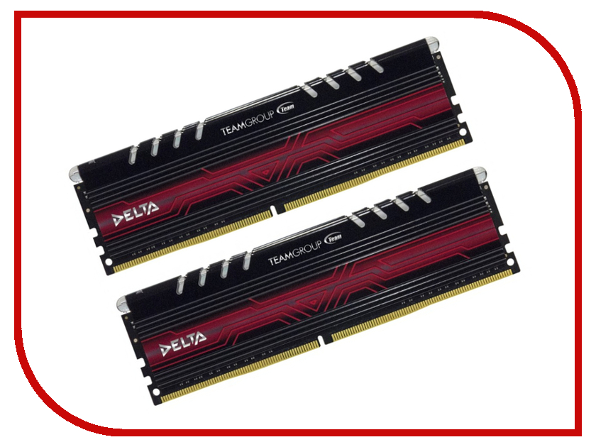 

Модуль памяти Team Group Delta Red UD-D4 DDR4 DIMM 3000MHz PC4-24000 CL16 - 32Gb KIT (2x16Gb) TDTRD432G3000HC16CDC01