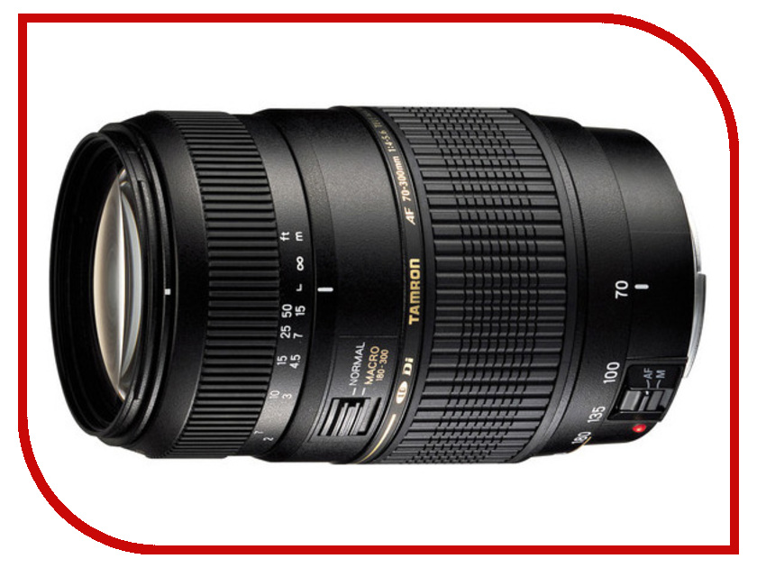 

Объектив Tamron AF 70-300mm F/4-5.6 SP Di USD Sony / Minolta, AF 70-300mm F/4-5.6
