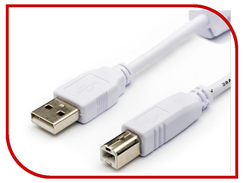 

Аксессуар ATcom USB A - USB B 1.8m АТ3795
