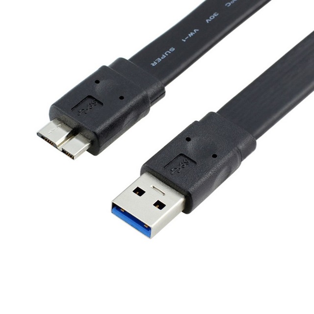 фото Аксессуар Orient Micro USB 3.0 Am - Micro Bm 1m Black MU-310F