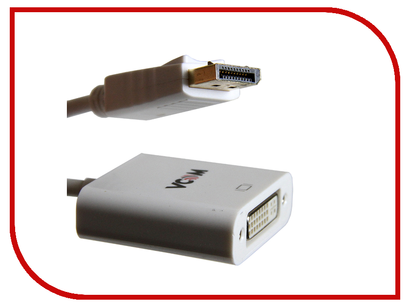 фото Аксессуар VCOM DisplayPort M - DVI F CG602