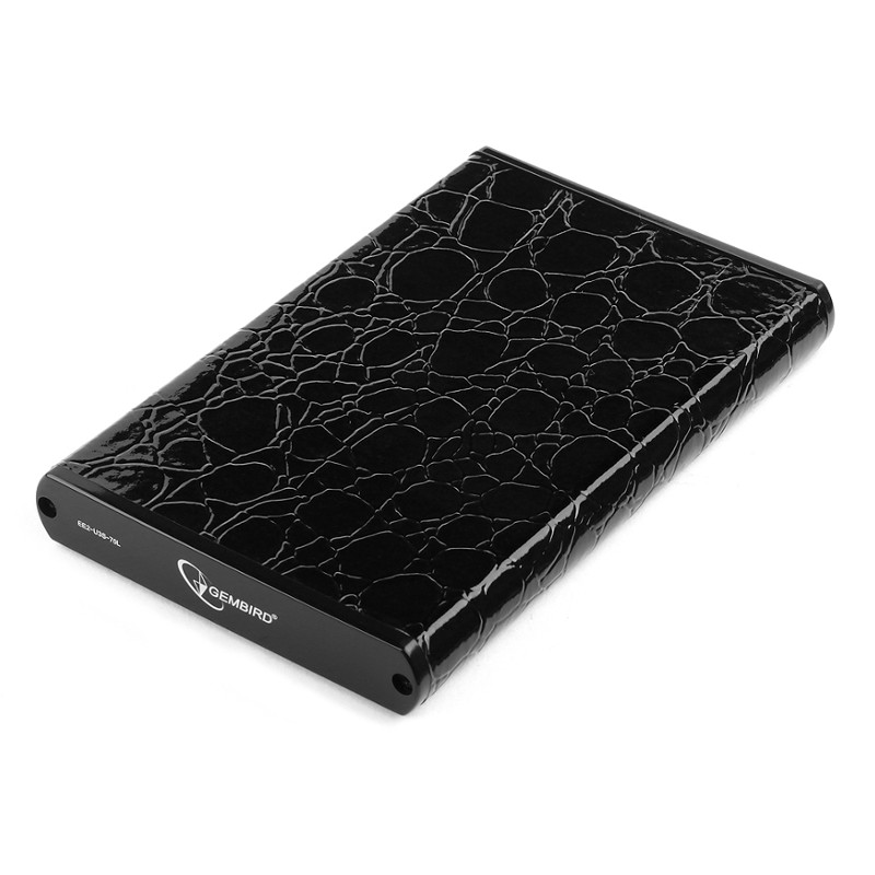 

Внешний корпус Gembird EE2-U3S-70L Black, EE2-U3S-70L
