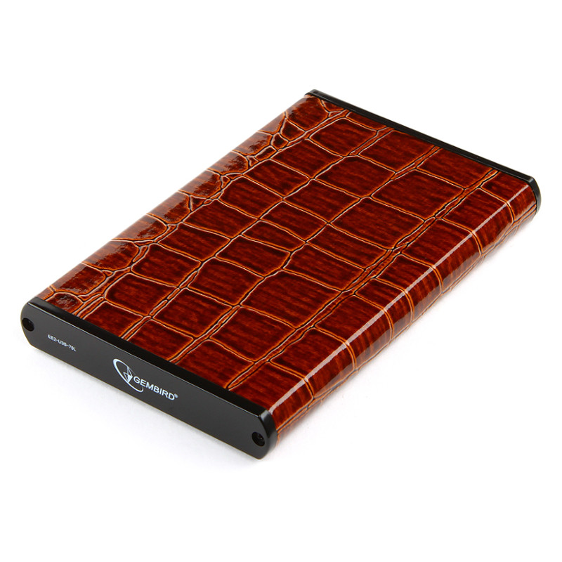 

Внешний корпус Gembird EE2-U3S-70L-BR Brown, EE2-U3S-70L-BR